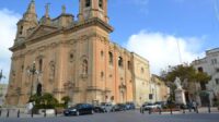 A view of the Church of the Nativity of Mary in Malta