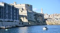 Overlooking Fort St.Angelo and Valletta in the horizon