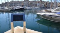 Birgu Yacht Marina with Senglea in the horizon